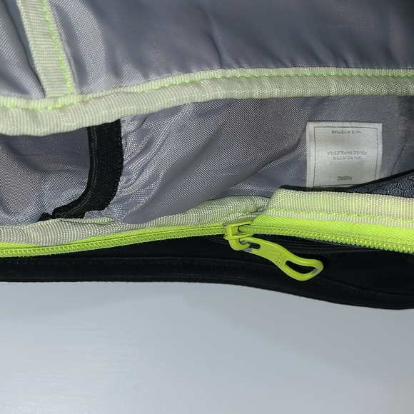 Adidas Black & Gray (Neon Yellow Detail Sporty Backpack with Adjustable Straps) - Picture 13 of 16